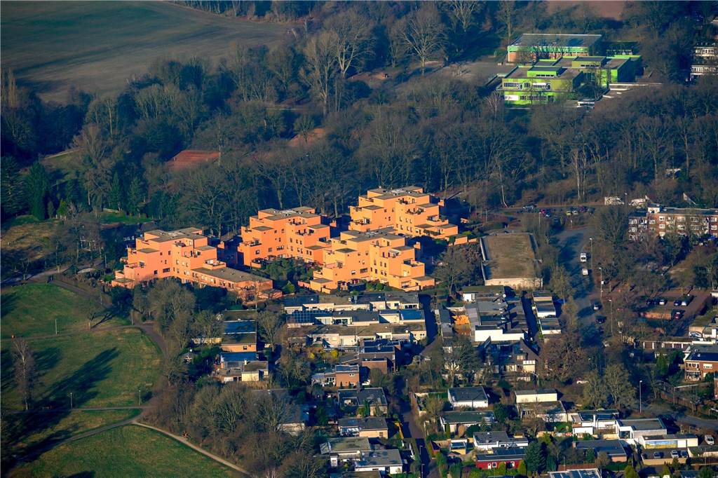 Wohnanlage Finnstadt in Wulfen Barkenberg.