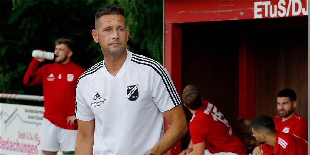Der neue Trainer beim ETuS/DJK Schwerte ist kein Hütchen-Aufsteller Wollte schon lange etwas von seinen Aufgaben abgeben: André Haberschuss.