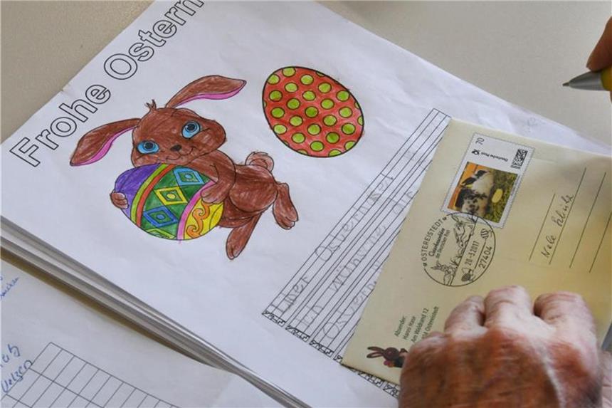 Osterhasenbüro wartet auf Post von Kindern Wünsche an den Osterhasen können Kinder an das Osterhasen-Postamt in Ostereistedt bei Rotenburg schicken. Foto: Carmen Jaspersen