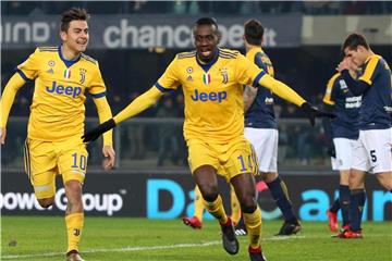 Wurde rassistisch beleidigt: Blaise Matuidi (M.) von Juventus Turin. Foto: Filippo Venezia