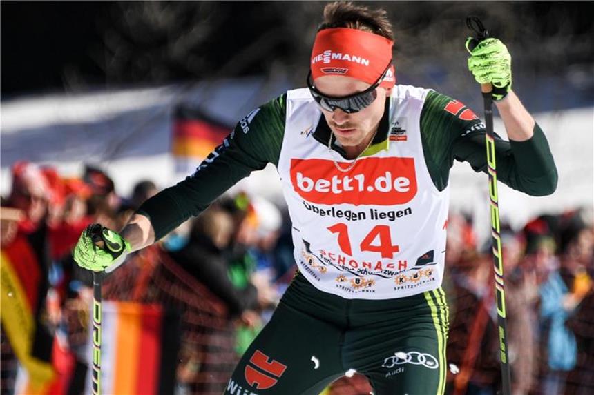 Kombinierer Rießle Dritter im Saisonfinale - Watabe siegt Wurde zum Abschluss Dritter in Schonach: Fabian Rießle. Foto: Patrick Seeger