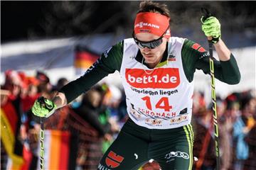Wurde zum Abschluss Dritter in Schonach: Fabian Rießle. Foto: Patrick Seeger