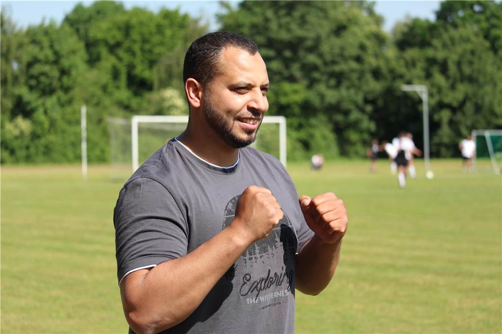 Yassine Najih ballt die Fäuste.