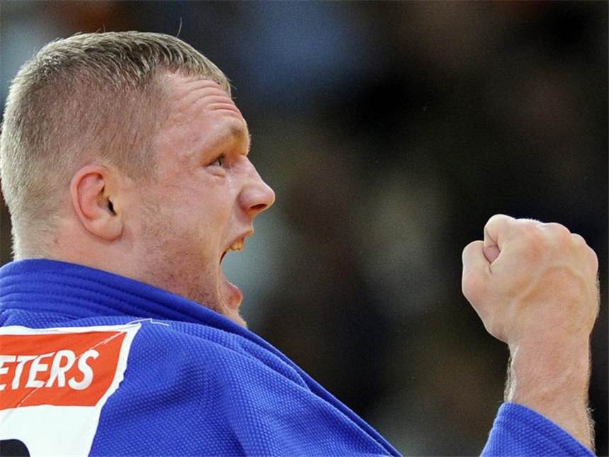 Judoka Peters gewinnt Bronze - Weltmeister zu stark Yes! Die Bronzemedaille ist gesichert. Foto: Marius Becker