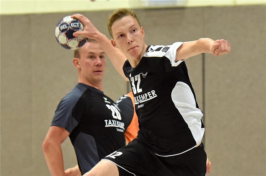 Knapper TV-Sieg war Werbung für den Handball Youngster Alexander Gehling steuerte zwei Treffer zum Vredener Sieg bei