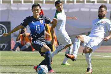 Yuya Kubo (l) spielt jetzt für den 1. FC Nürnberg. Foto: kyodo