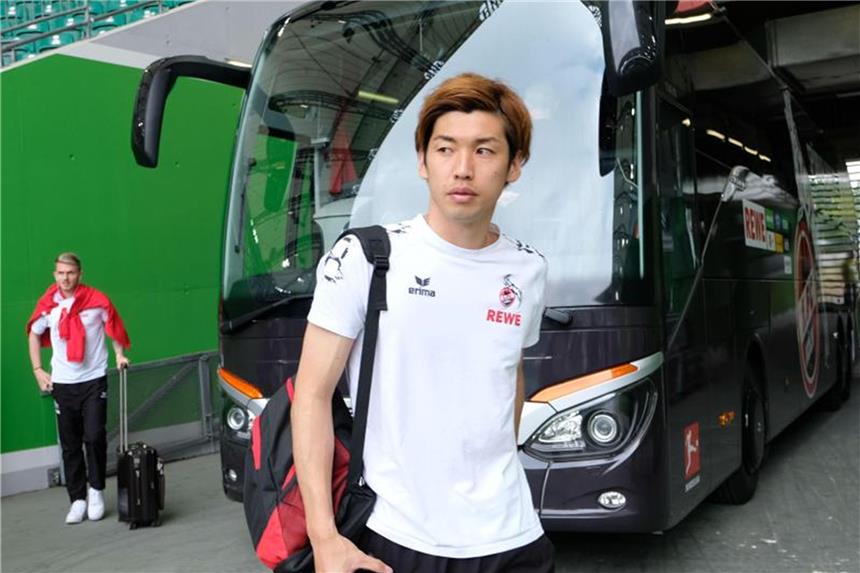 Werder verpflichtet Kölns Osako: Guwara nach Utrecht Yuya Osako. Foto: Peter Steffen