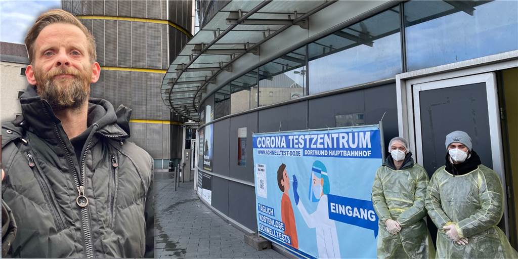 Stadt beendet Info-Chaos um PCR-Tests in Dortmunds Teststellen Yves Oecking betreibt in Dortmund zwei Corona-Teststellen, unter anderem im Cinestar am Hauptbahnhof.