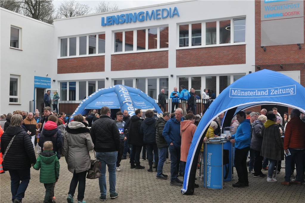 Eindrücke vom Tag der offenen Tür der Münsterland Zeitung