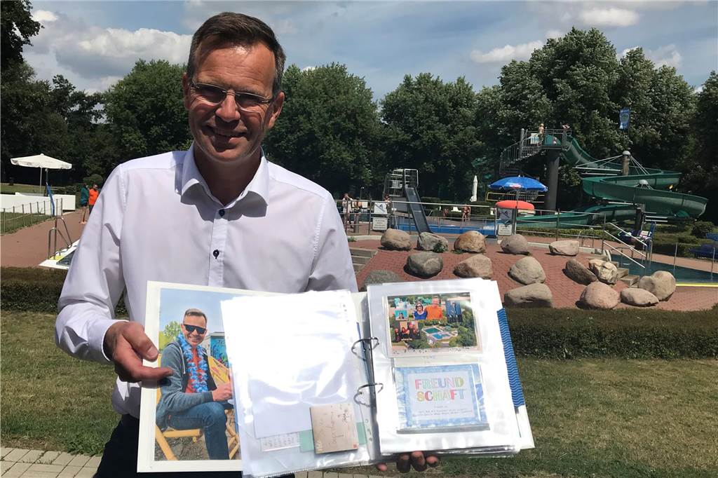 3,3 Millionen Euro für Freibad: Stadt plant jahrelange Sanierung in Modulen Zehn Jahre schon kümmert sich Geschäftsführer Markus Jungeilges um das Freibad Selm.