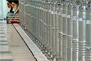 Zentrifugen für die Urananreicherung stehen in der iranischen Atomanlage in Nathans. Foto: Iranian State Television Irib