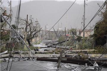 Zerstörte Stromleitungen in Puerto Rico nach dem Durchzug von Hurrikan „Maria“. Foto: Carlos Giusti