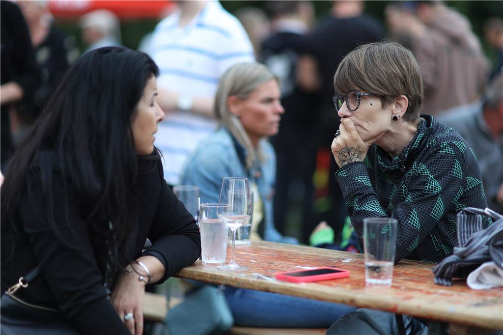 Zu Cappenberg Live waren wieder viele Musik-Fans auf den Dorfgemeinschaftsplatz gekommen.