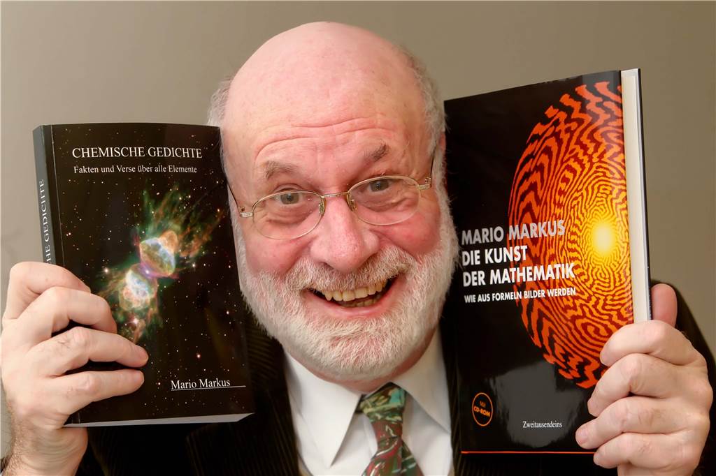 „Exilneurosen“: Dortmunder Physiker schildert seine Irrwege Zu chemischen Elementen schrieb Mario Markus passende Gedichte, aus mathematischen Formeln wurde Kunst.
