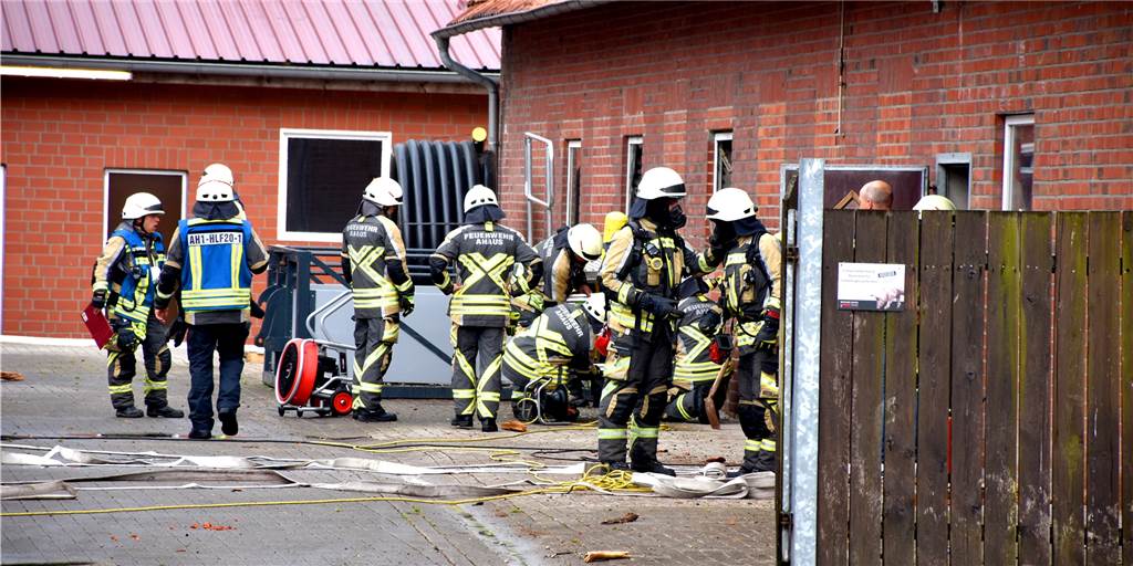 Feuer an Schweinestall ausgebrochen: 70 Sauen konnten gerettet werden Zu einem Brand auf einem landwirtschaftlichen Betrieb in der Bauerschaft Sabstätte ist die Feuerwehr am späten Mittwochnachmittag ausgerückt.