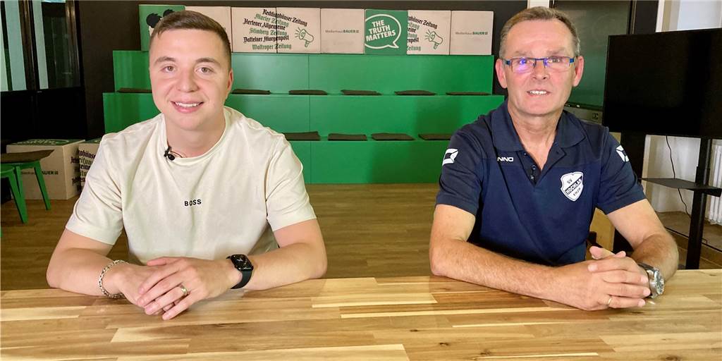 Kadir Gökyar und Thomas Mlodoch sind zu Gast im Sporttalk Zu Gast im Sporttalk: Kadir Gökyar (l.) und Thomas Mlodoch.