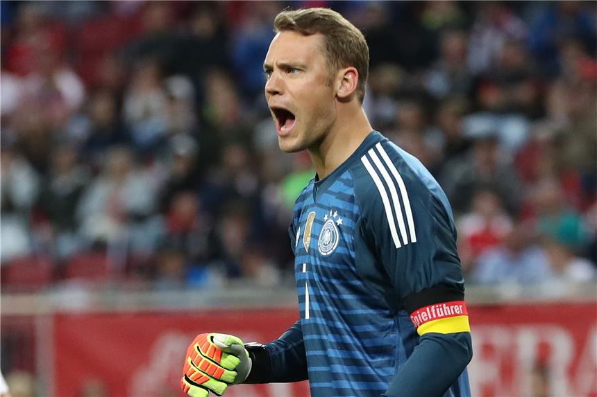 Gewinner unter Verlierern: DFB-Torhüter fit für die WM Zufriedenstellendes Comeback gegen Österreich: Manuel Neuer.