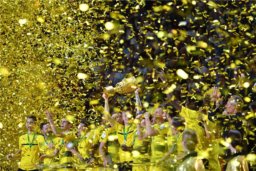 Berlin ruft: Der BVB trifft im Pokal-Halbfinale auf Bayern-Schreck Kiel Zuletzt gewann Borussia Dortmund im Mai 2017 den DFB-Pokal. Im Finale besiegt der BVB die Frankfurter Eintracht mit 2:1.