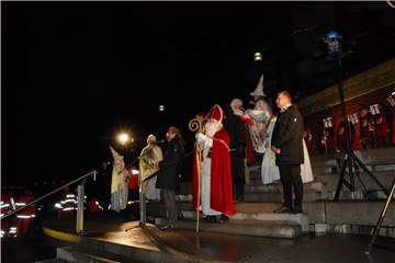 Zum 41. Mal begrüßte der Nikolaus die Lüner.