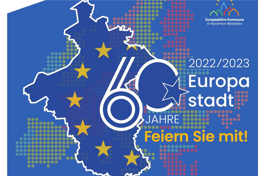 60 Jahre Europastadt: Großes Stadtfest in Castrop-Rauxel geplant Zum 60. Jubiläum als Europastadt sind in Castrop-Rauxel viele Aktionen geplant.
