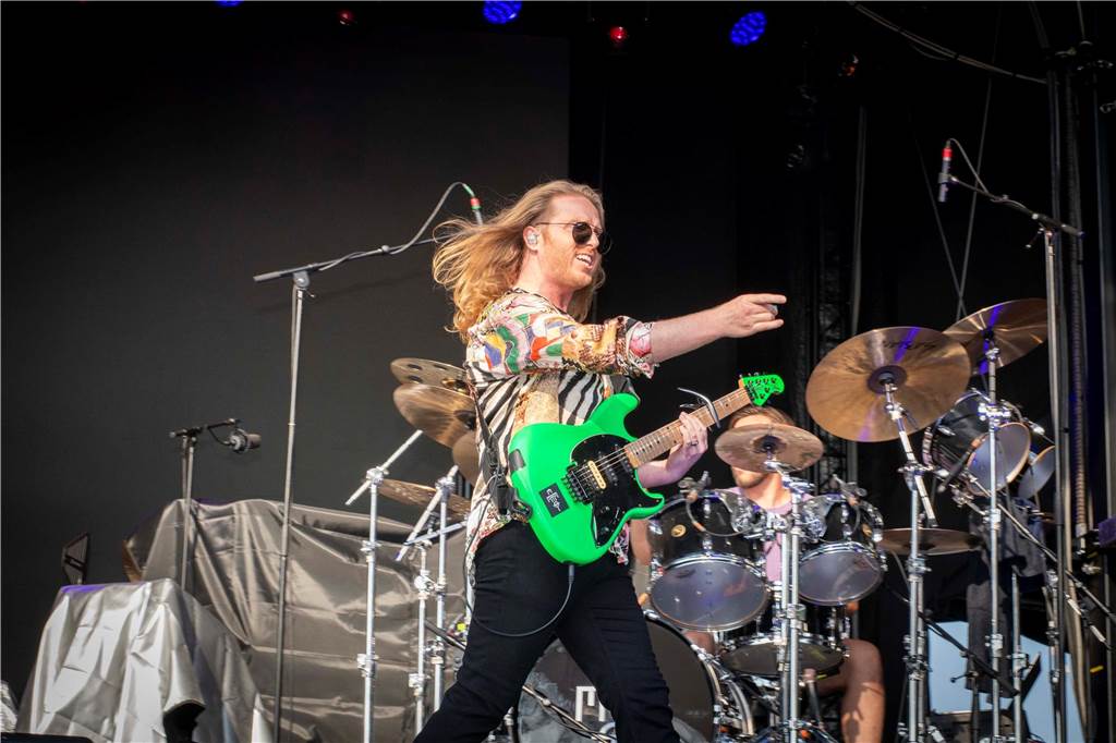 Zum Auftakt des Sunset Beach Festivals gab Toto in Haltern ein begeisterndes Konzert. Tausende Fans waren aus dem Häuschen.
