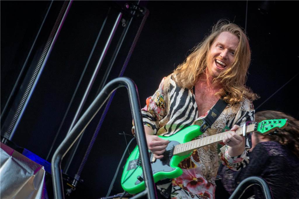 Zum Auftakt des Sunset Beach Festivals gab Toto in Haltern ein begeisterndes Konzert. Tausende Fans waren aus dem Häuschen.