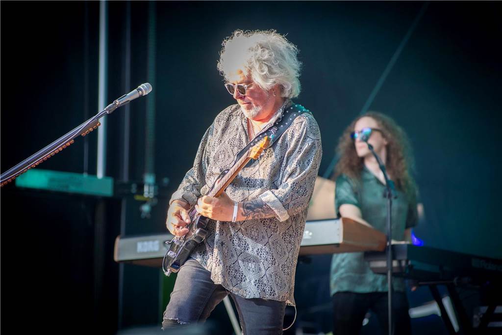 Zum Auftakt des Sunset Beach Festivals gab Toto in Haltern ein begeisterndes Konzert. Tausende Fans waren aus dem Häuschen.