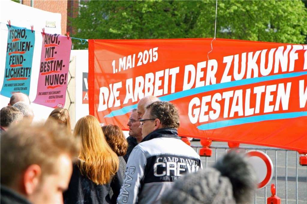 Solebad-Rückblick: Kostenexplosion, Sparmaßnahmen und Gerichtsstreit Zum ersten Mal kam die Kundgebung des Deutschen Gewerkschaftsbundes am 1. Mai nach Werne.