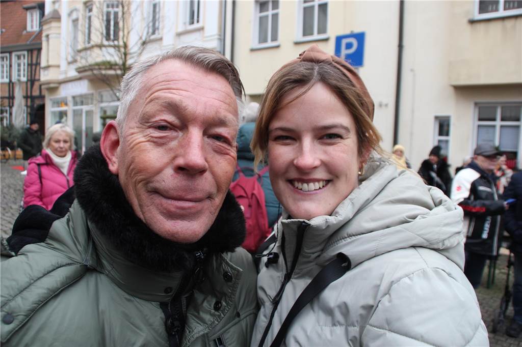 Szene auf dem Roggenmarkt