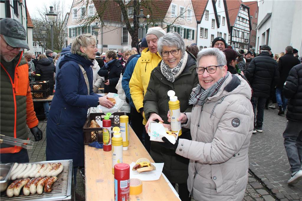 Szene auf dem Roggenmarkt