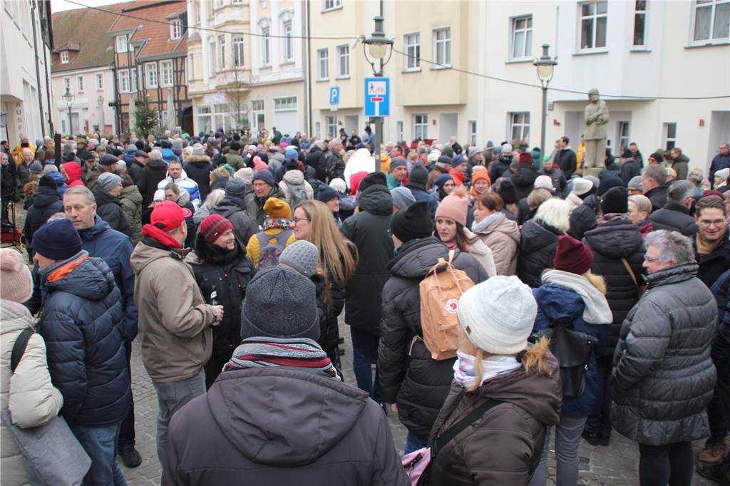Szene auf dem Roggenmarkt