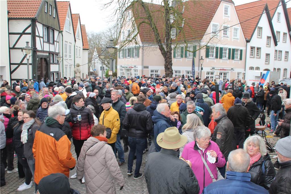 Szene auf dem Roggenmarkt