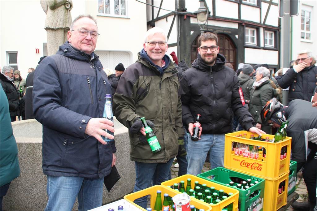 Szene auf dem Roggenmarkt