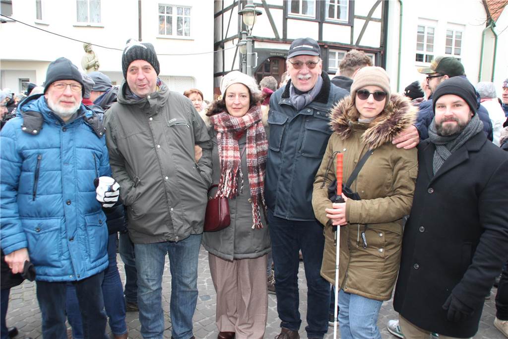 Szene auf dem Roggenmarkt