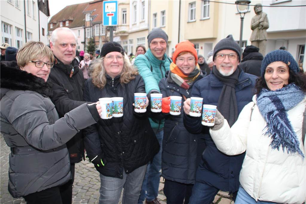 Szene auf dem Roggenmarkt