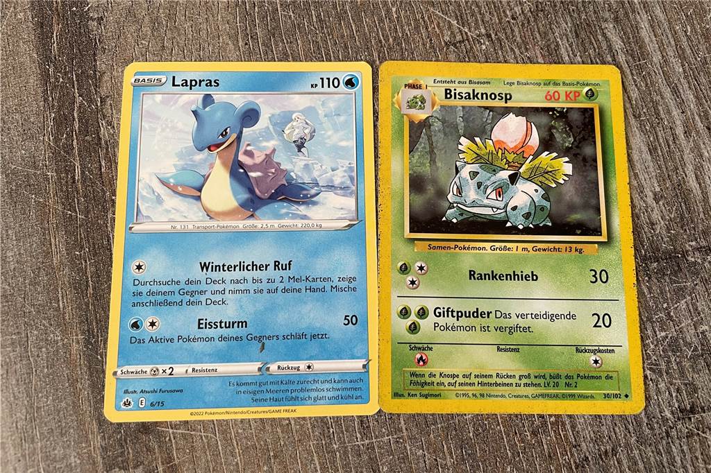Tobias Neuhoff (33) sammelt wertvolle Pokémon-Karten Spielkarten: alt und neu