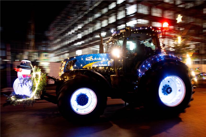 Hier geht’s lang: Treckerroute für den Weihnachtsumzug durch Haltern Zum zweiten Mal findet der Treckerumzug in Haltern statt. (Symbolbild)