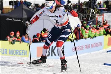 Zum zweiten Mal Siegerin der Tour de Ski: Heidi Weng aus Norwegen. Foto: Peter Schneider