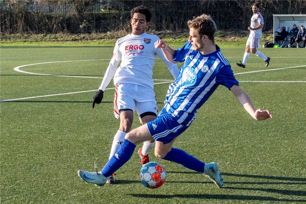 Ein Bild vom 2:2-Remis des ETuS Haltern gegen den SV Vestia Disteln II.