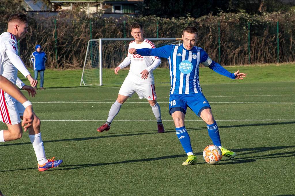 Ein Bild vom 2:2-Remis des ETuS Haltern gegen den SV Vestia Disteln II.
