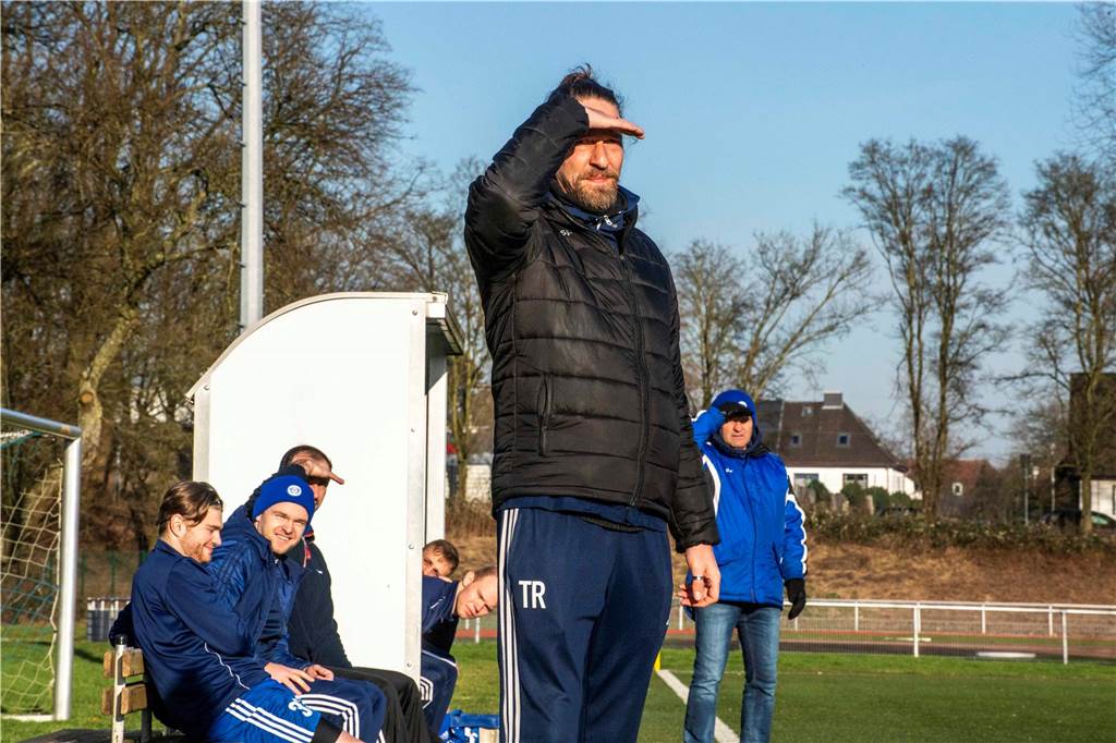Ein Bild vom 2:2-Remis des ETuS Haltern gegen den SV Vestia Disteln II.