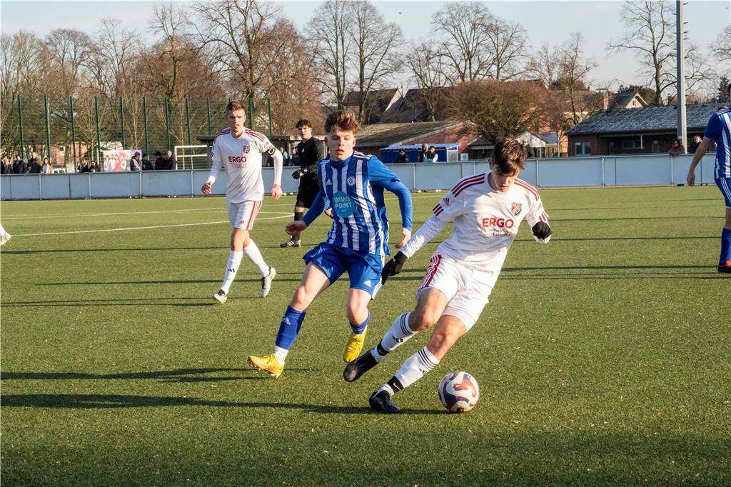 Ein Bild vom 2:2-Remis des ETuS Haltern gegen den SV Vestia Disteln II.