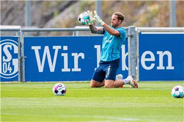 Zurück auf dem Trainingsplatz: Ralf Fährmann.