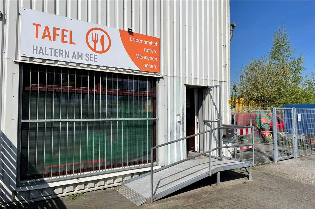 Halterner Tafel hat neues Domizil gefunden: „Die perfekte Lösung“ Zurzeit ist die Halterner Tafel noch an der Recklinghäuser Straße 44 untergebracht.