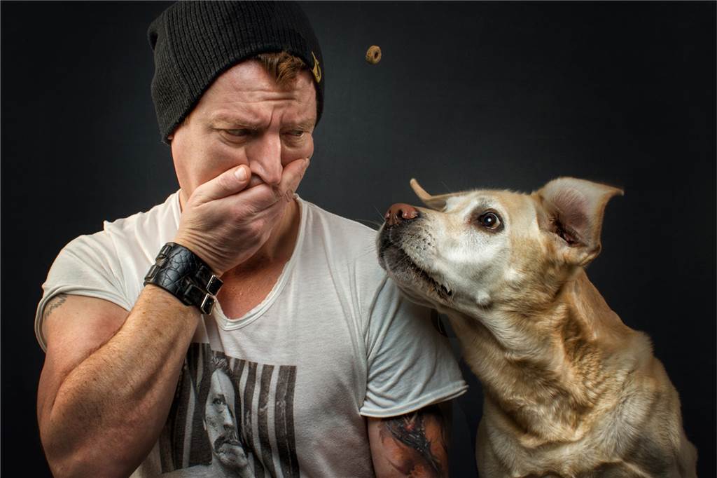 Sogar Justin Bieber liebt die Hunde-Fotos von Christian Vieler aus Bork Zusammen mit seinem Hund setzt Christian Vieler auch bei Fotos von sich selbst auf den Spaßfaktor.