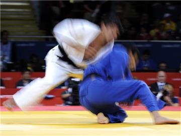Zwei Judoka in Aktion. Foto: Marius Becker