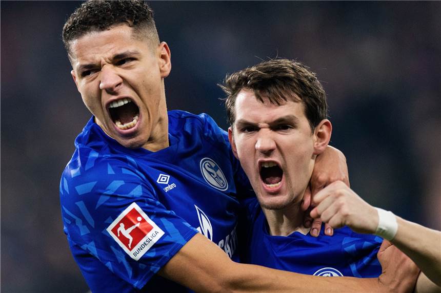 Julian Nagelsmann lobt Schalke-Stürmer Benito Raman Zwei Schalke-Spieler, die Leipzigs-Trainer Julian Nagelsmann fürchtet: Amine Harit (l.) und Benito Raman.