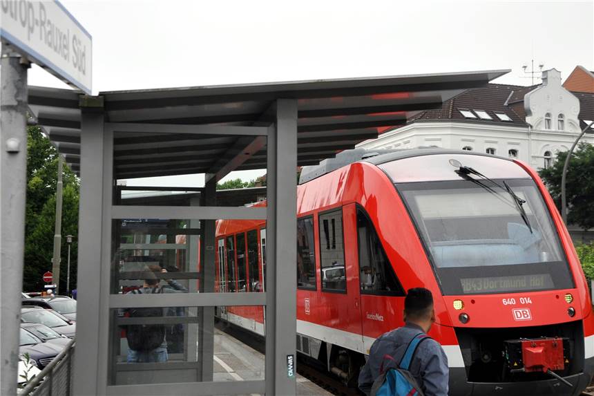 Bahnhöfe in Castrop-Rauxel werden zwei Tage lang nicht angefahren Zwei Tage lang wird diese Linie nicht fahren.
