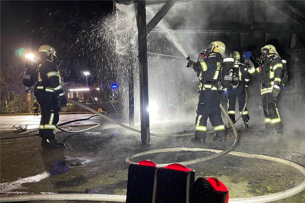 zwei Trupps im Einsatz