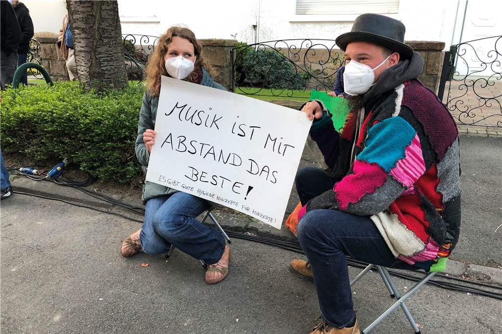 Zweideutige Botschaft: "Musik ist mit Abstand das Beste."